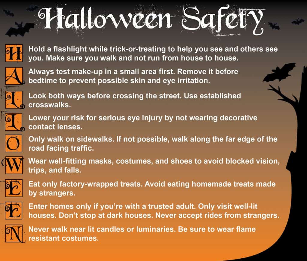 Halloween Safety Tips For Your Family From Minnieland Academy